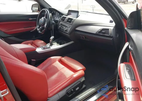 2015 BMW M235 from USA, damaged, VIN WBA1J7C53FV254117